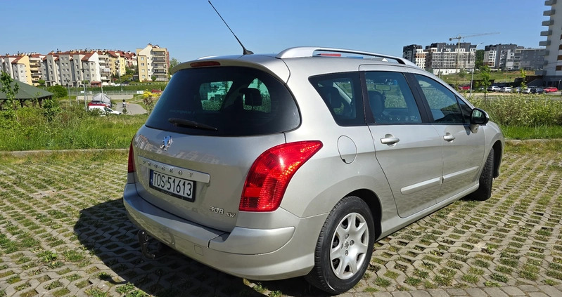 Peugeot 308 cena 13950 przebieg: 249000, rok produkcji 2008 z Rzeszów małe 137